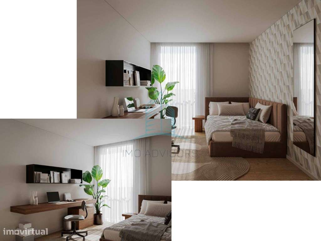 Apartamento T2 com Terraço-9