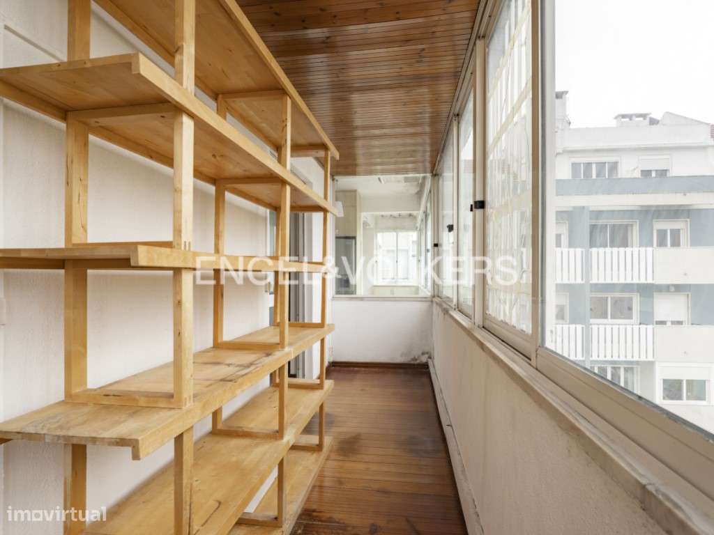 T4 com terraço com vista desafogada-17