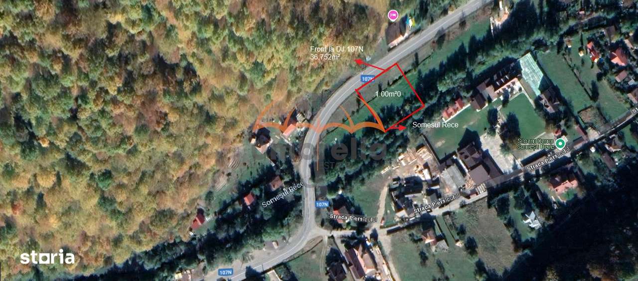 Teren de vanzare intravilan Somesul Rece 1000m² - Imagine principală: 3/3