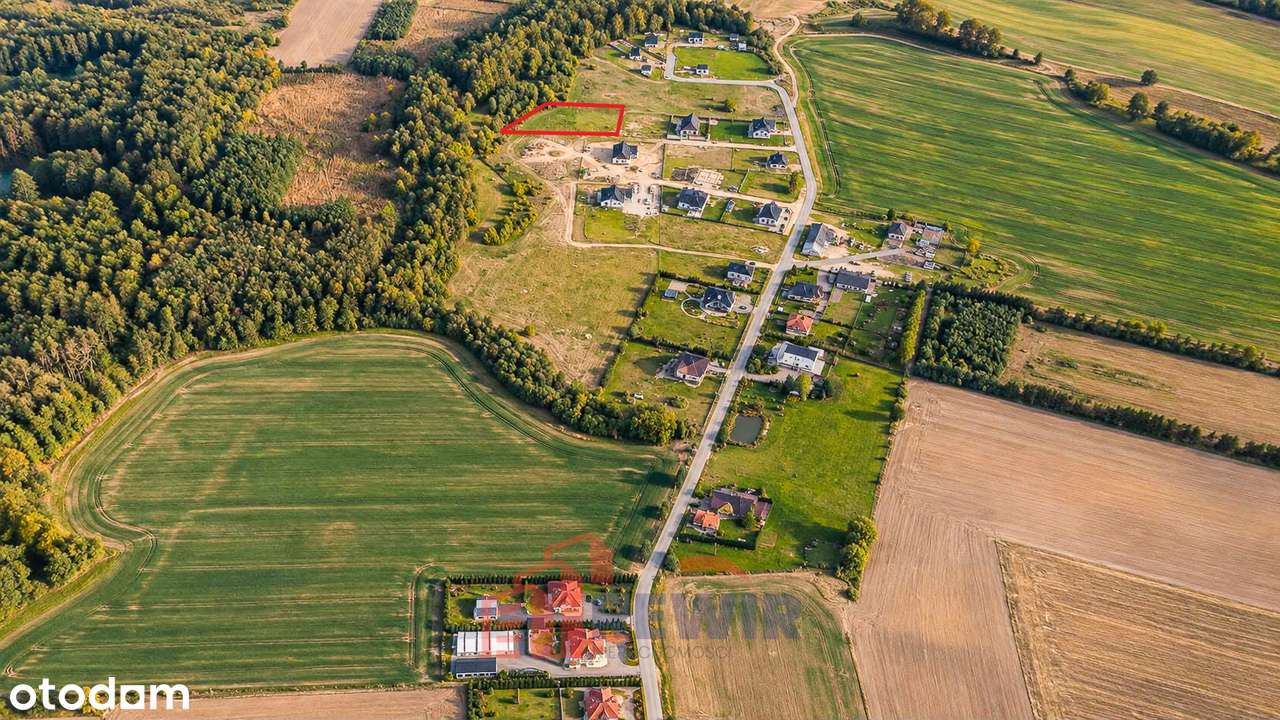Działka 3006 m² pod budowę domu – Czechowo