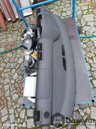 Seat Toledo Leon Kokpit deska rozdzielcza oryginalna kompletna AIRBAG Sensor pasy - 6