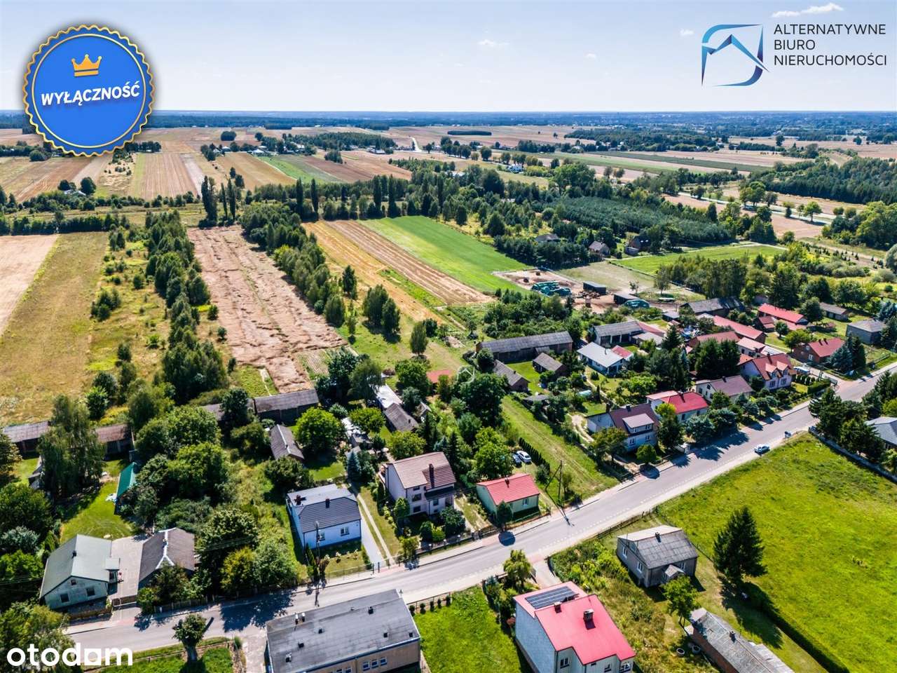 Działka budowlano-rolna w Tarle w g. Niedżwiada - Pełny obrazek: 4/16