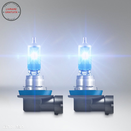 Set 2 Becuri Auto-Moto Halogen NEXT GEN Osram Cool Blue Intense H11 64211CBN-HCB 1- livrare gratuita - 5