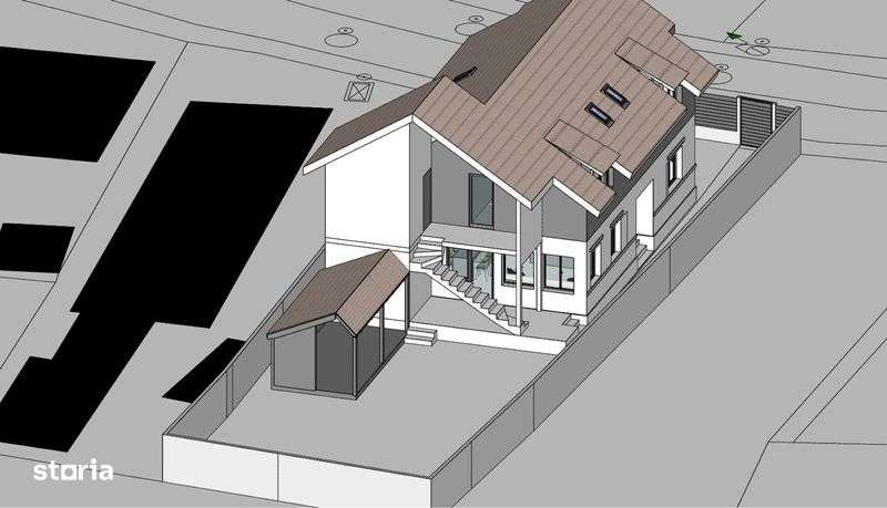 Casa si proiect cu autorizatie de constructie - Imagine principală: 5/6