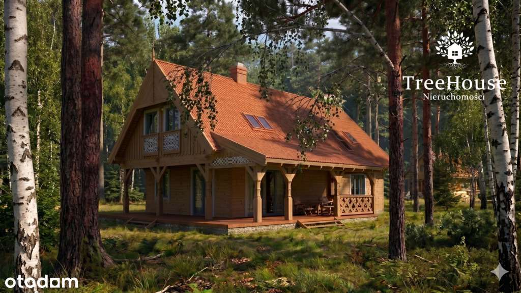 Mazury gotowy projekt las jezioro siedlisko-18