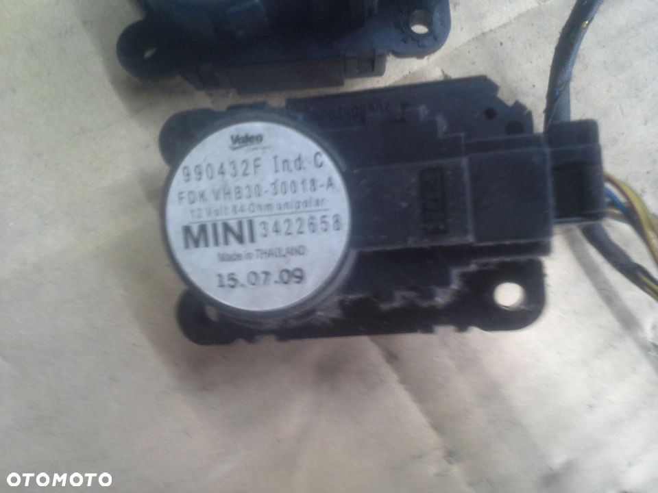 Mini Cooper One osprzęt nagrzewnicy komplet dmuchawa rezystor silniczki  EU - 5