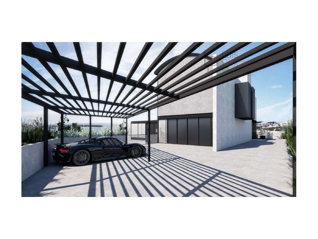 Moradia em fase de construção | Vista 1ª Linha sobre a Baia de Sines-23