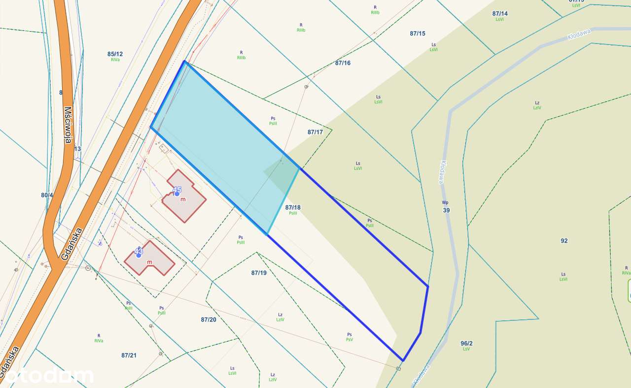 Działka na sprzedaż-2