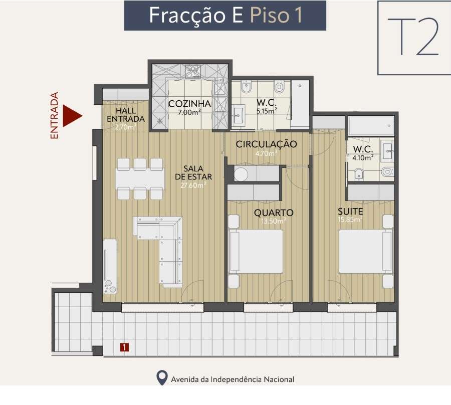 Apartamento T2 || Novo || Praia da Nazaré-19