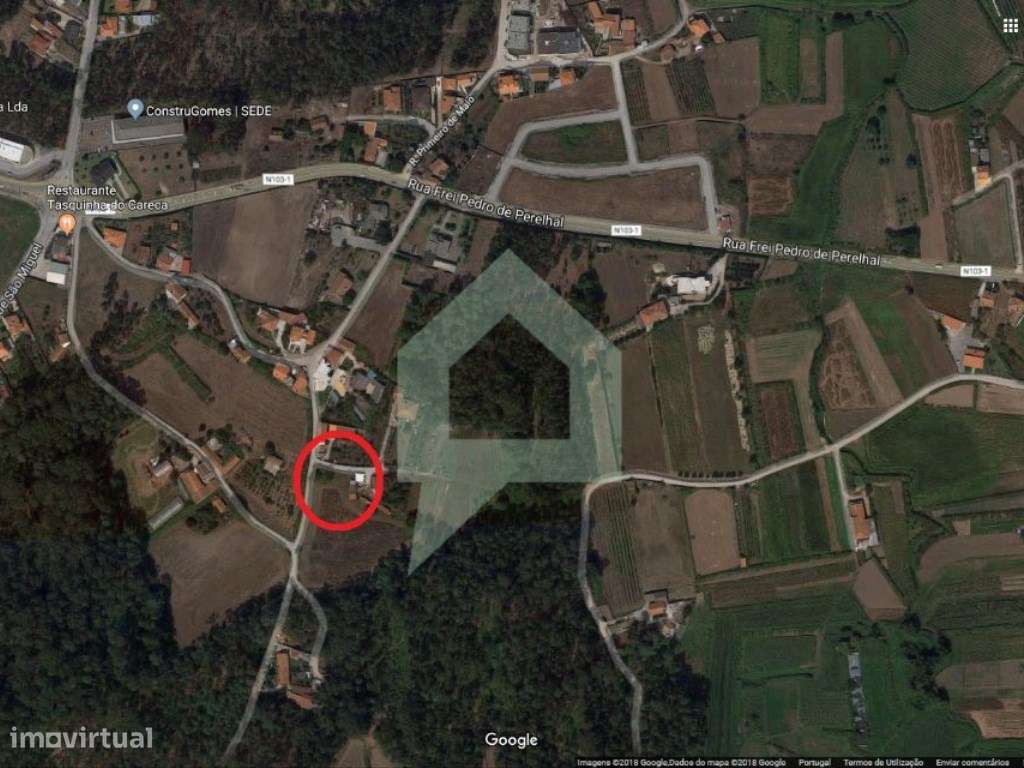 Terreno com projeto aprovado para duas moradias, Perelhal, Barcelos - Grande imagem: 4/11