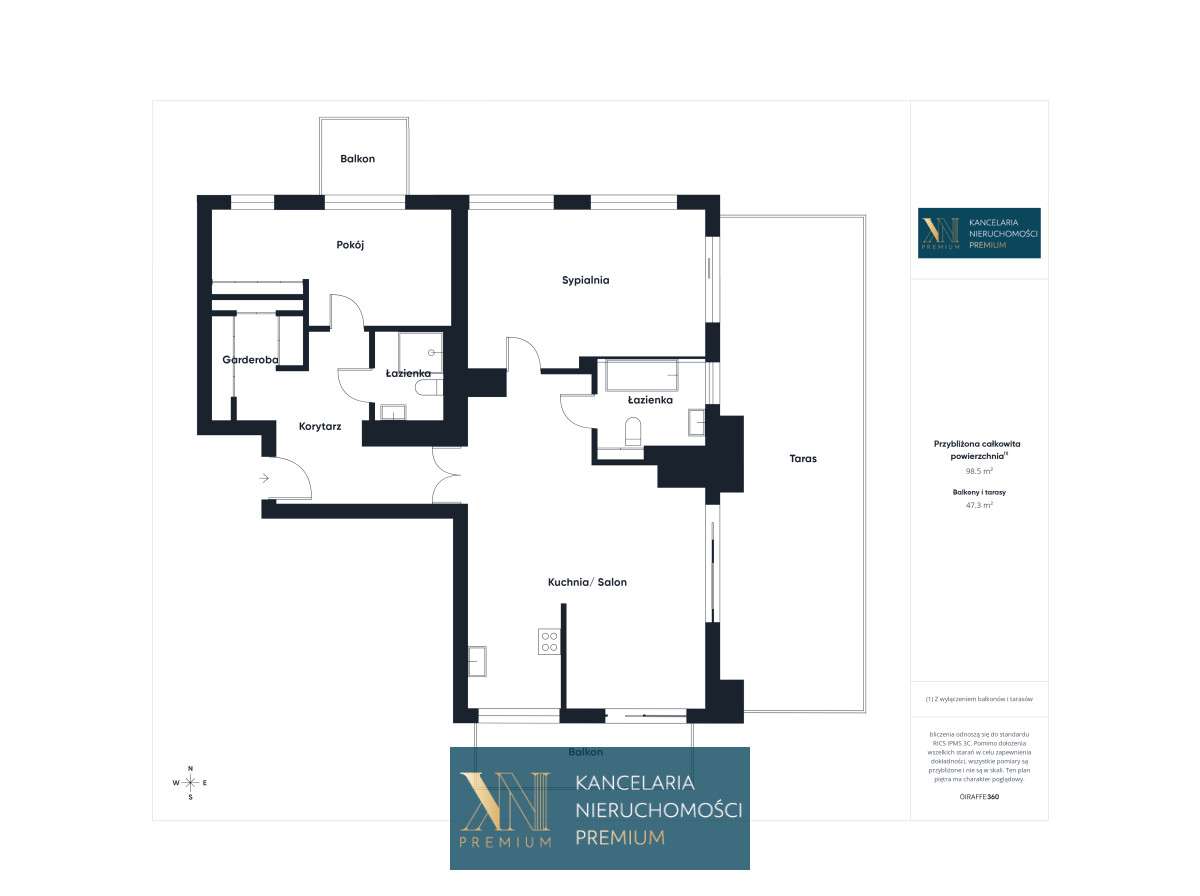 Premium | Duży taras | wysoki standart | 3m sufity-9