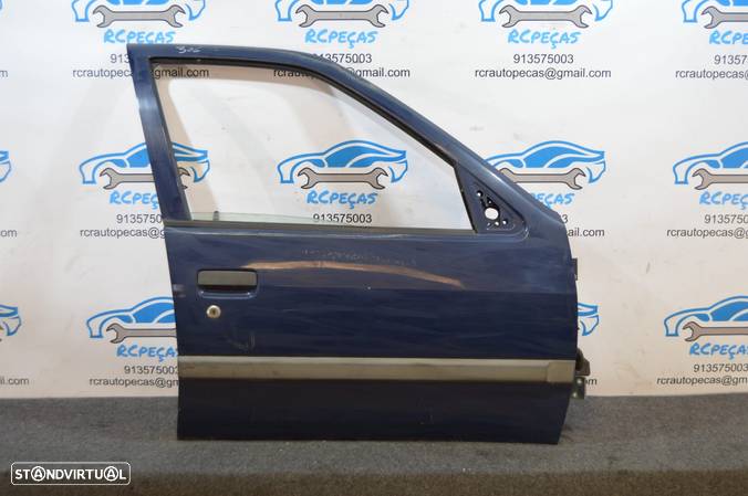 PORTA FRENTE FRONTAL DIREIRA PEUGEOT 306 7A 7C N3 N5 FECHO ELEVADOR MOTOR PUXADOR VIDRO - 1