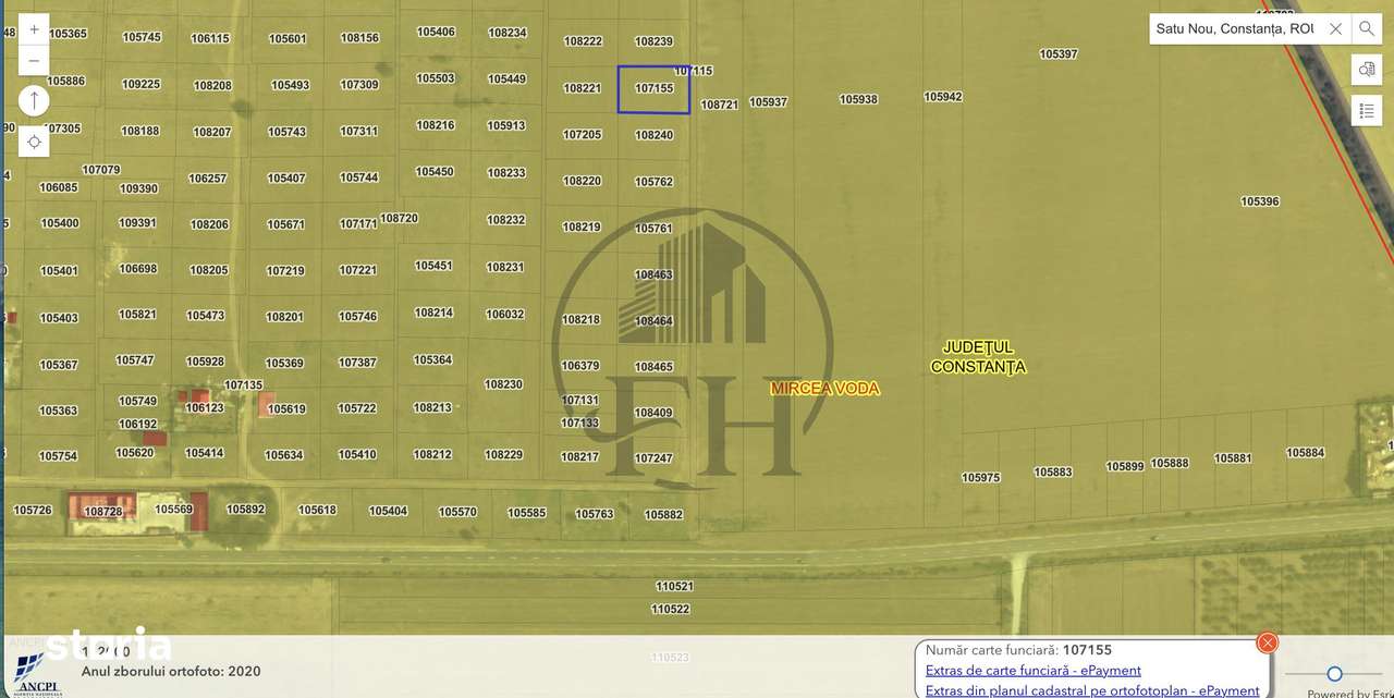 Teren intravilan de vanzare Satu Nou - Mircea Vodă, Constanta - Imagine principală: 4/4