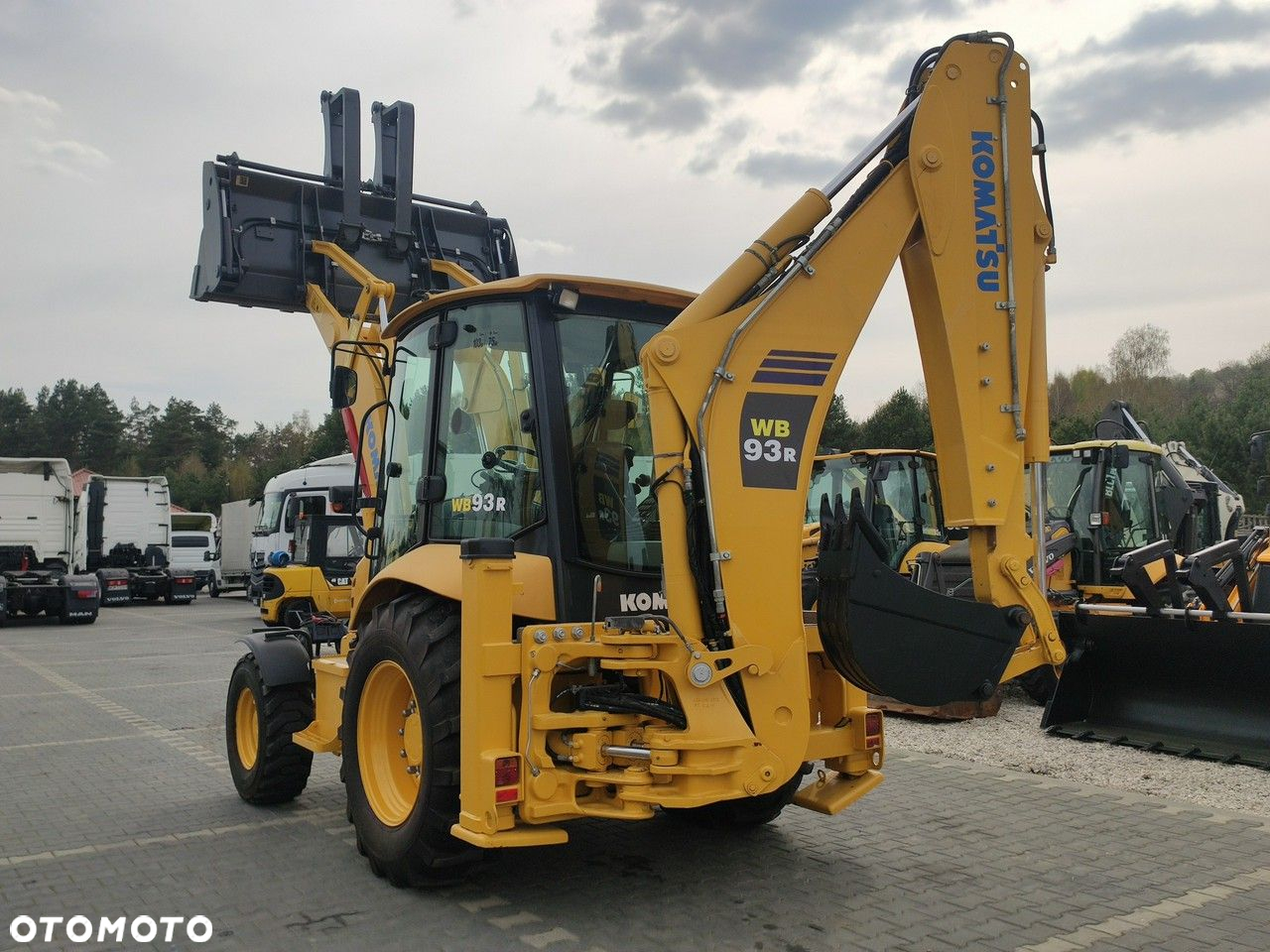 Komatsu WB93R-5E0 Klima Szybko Złącze Zadbana Super Stan OKAZJA !!! - 9