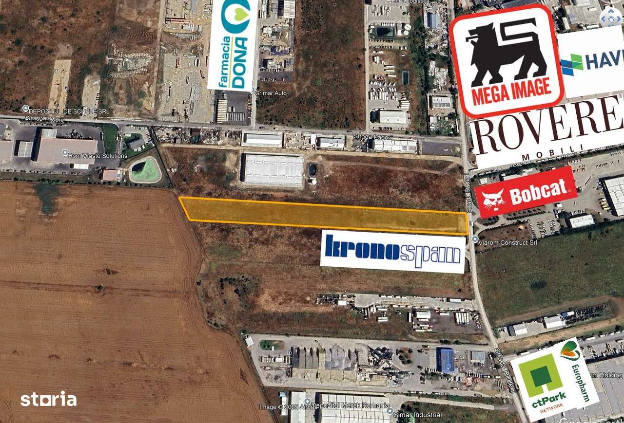Teren de vânzare – 14.352 mp în Chitila, Centura București - A0 - Imagine principală: 1/11