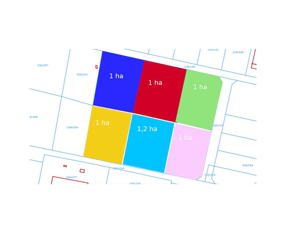 Działka inwestycyjna  Osła/Dolnośląskie 6,2 ha - Pełny obrazek: 5/7