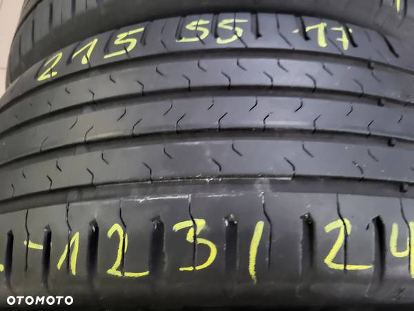 215/55r17 94V (L123/24)003 2szt 5,5/6mm ContiEcoContact 5 CONTINENTAL LETNIE - 4