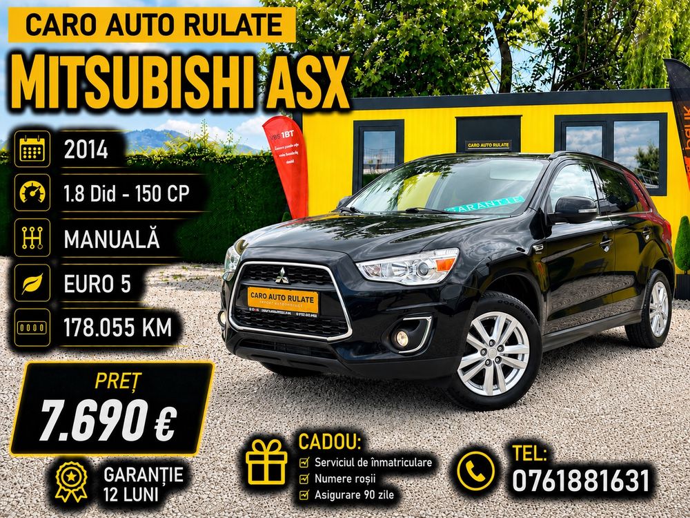 Mitsubishi ASX 1.8 DI-D 2WD Edition 2014