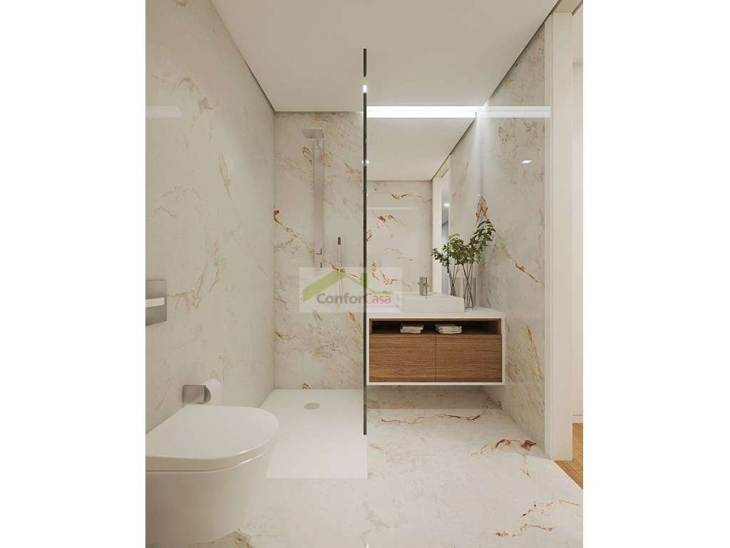 Apartamento T3 Duplex novo com grande terraço-6