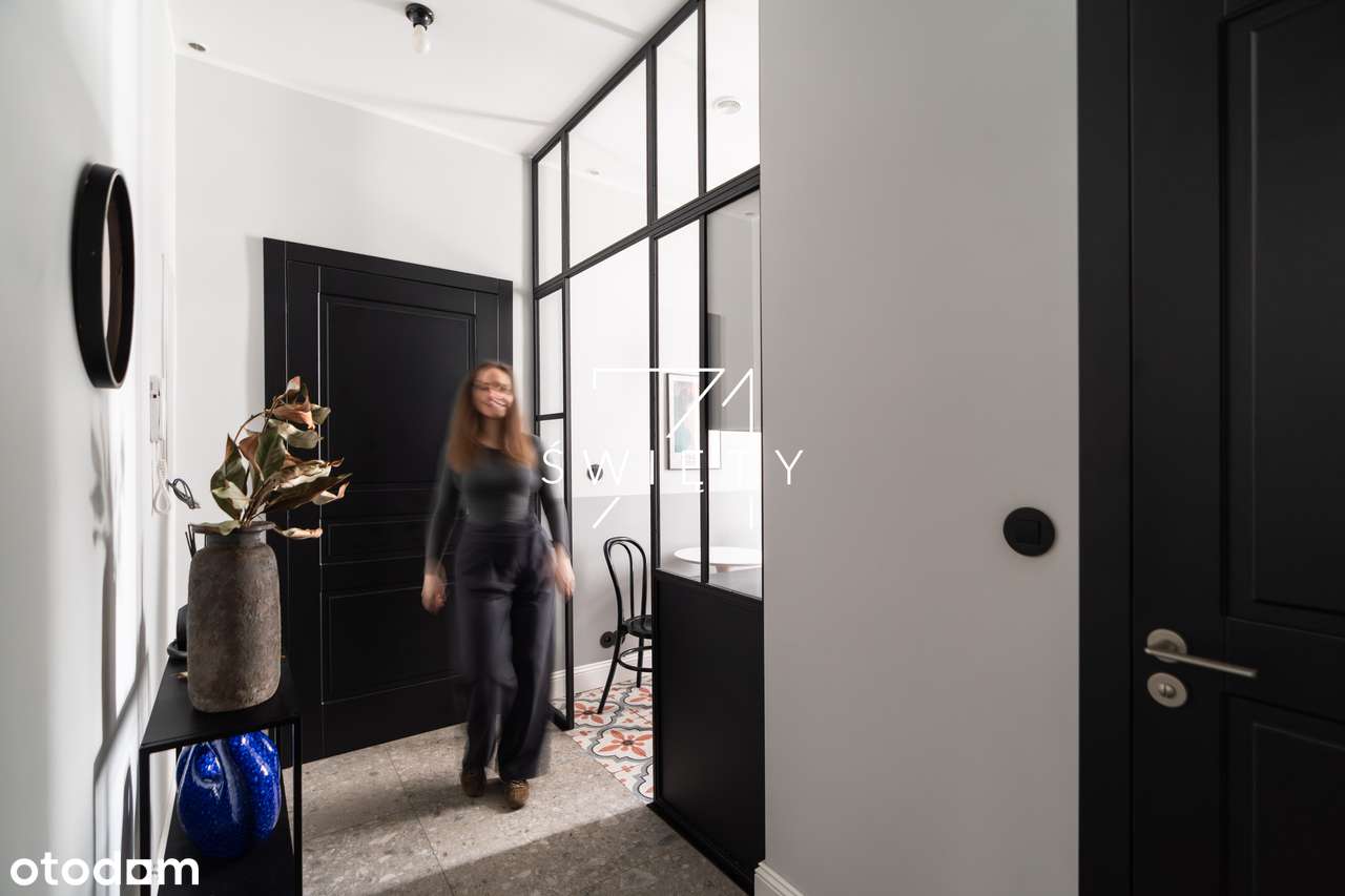 Designerskie 2 pokoje w kamienicy | Górna Wilda | Drewniana podłoga-12