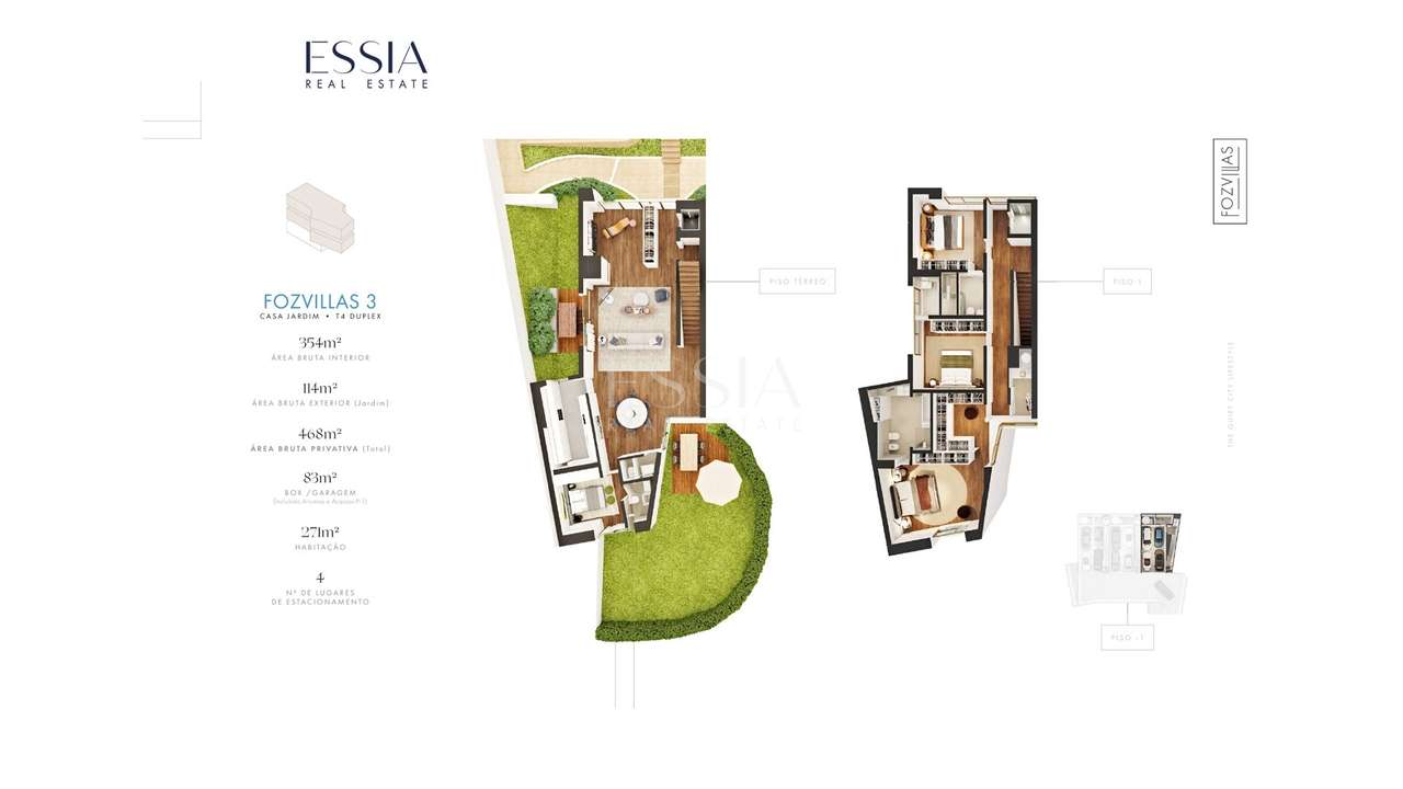 Apartamento T4 Duplex com Jardim no Foz Villas, na Foz do Douro-11
