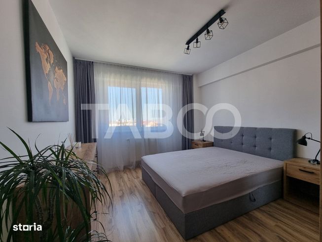 Apartament mobilat utilat cu balcon si parcare Mihai Viteazu