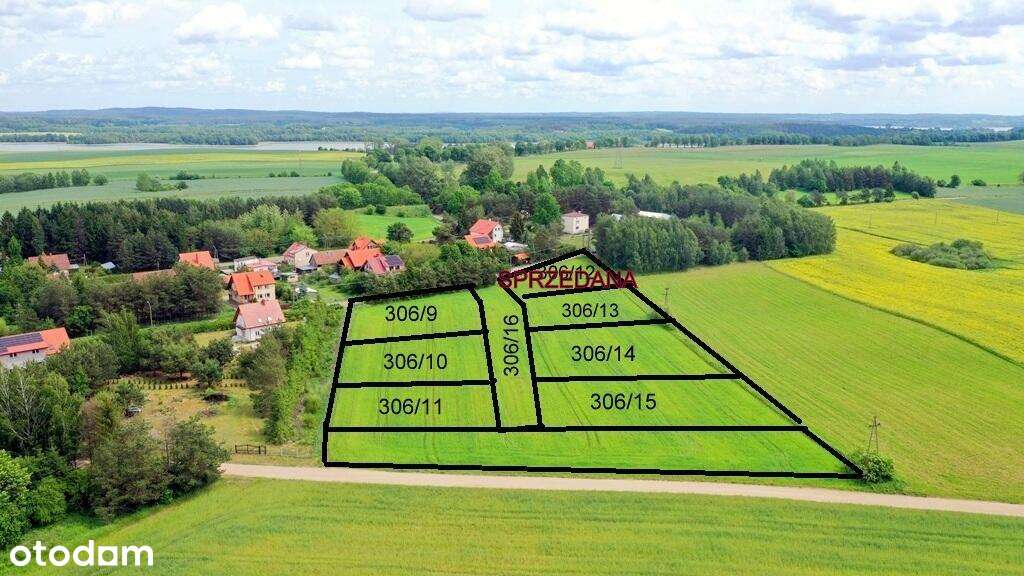 Działka bud. Pozezdrze ul Słoneczna - Pełny obrazek: 1/14