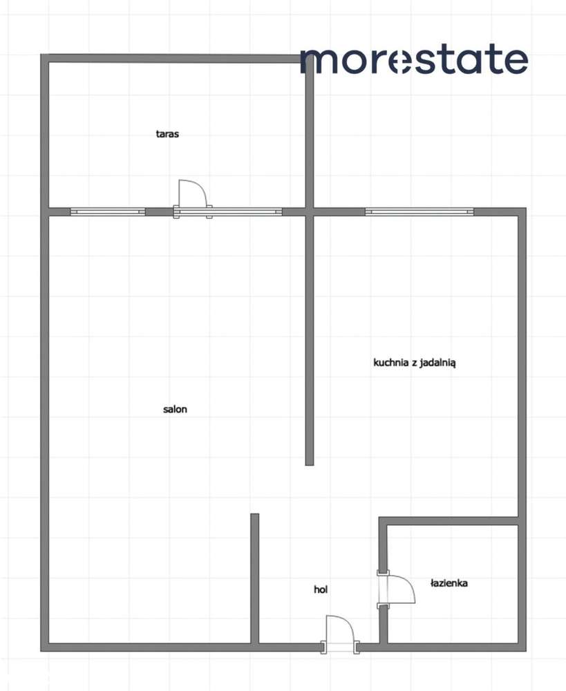 1 pok. z osobną kuchnią i dużym tarasem-11