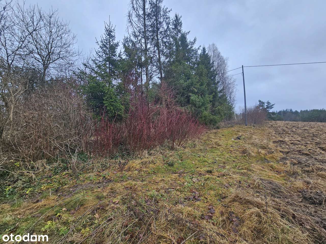 Działka budowlana z wydanym pozwoleniem na budowę domu jednorodzinnego-4