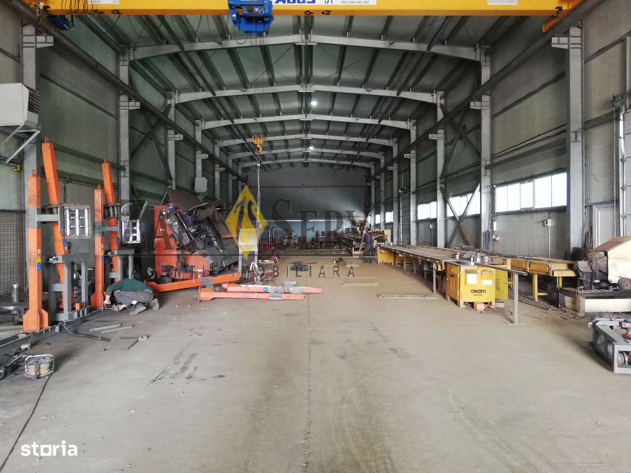 Hală Industrială Premium - Pod Rulant 5 Tone – Brazi, Jud. Prahova - Imagine principală: 3/10