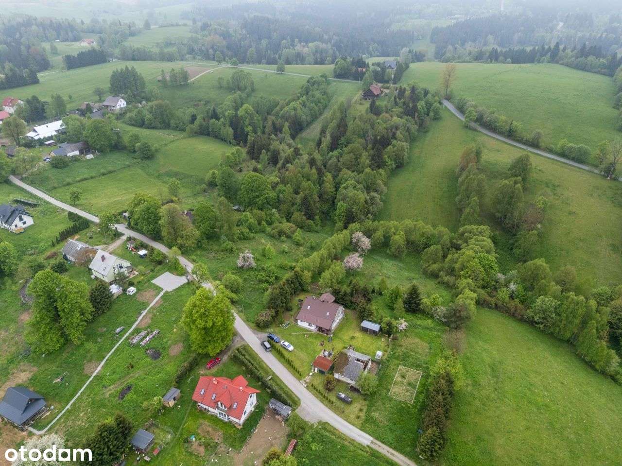 Urokliwa działka pod wymarzony dom w Bieszczadach-4