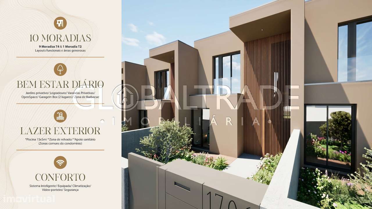 Moradias T4 NOVAS | RIO VILLAGE Condomínio — São Pedro da Cova-2