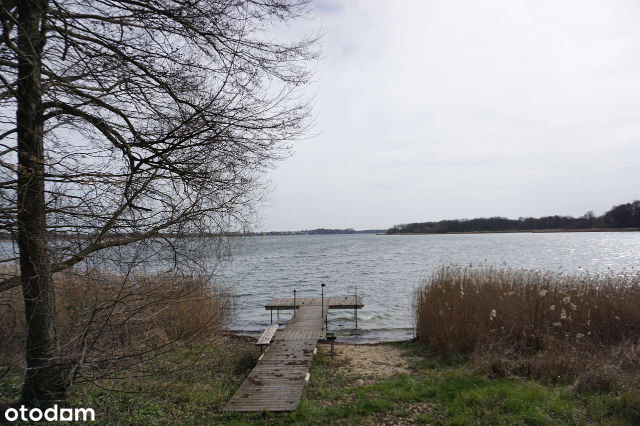 Urokliwa działka z domkiem położona nad jeziorem Powidz Polanowo-8