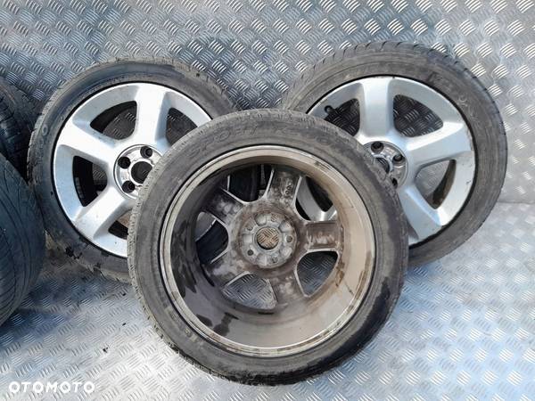 5szt. KOMPLET ALUFELG KOŁA ALUFELGI 17" AUDI A6 5x112 4B0601025AB - 12