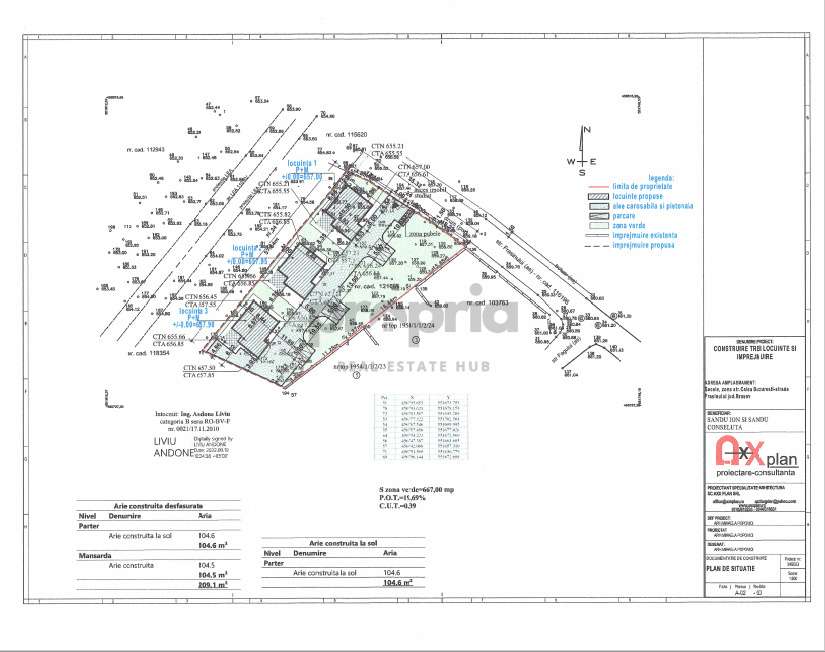 Teren cu autorizatie de construire – Bunloc, Sacele - Imagine principală: 4/6
