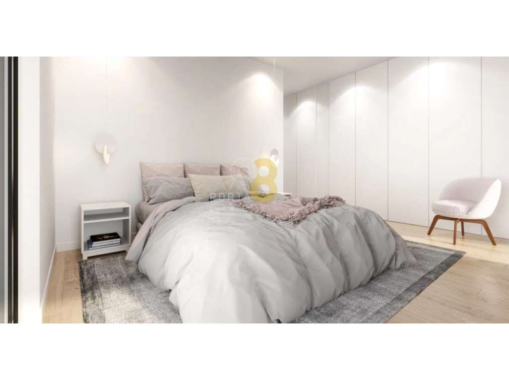 Apartamento T2, com terraço garagem e arrumo em condomínio fechado - Grande imagem: 2/23