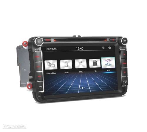 AUTO RADIO 2DIN 8" PARA VOLKSWAGEN VW USB GPS TACTIL HD - 4