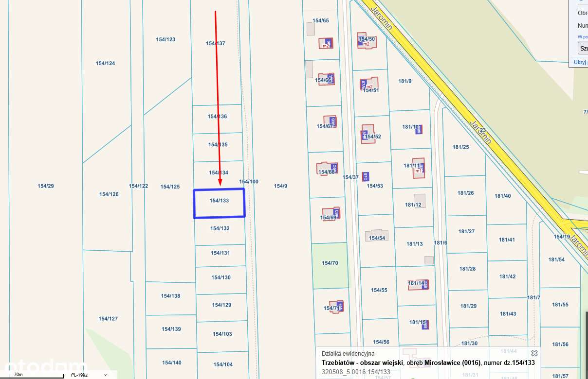 Działka 900m2 budowlana Mirosławice , Trzebiatów warunki zabudowy las - Pełny obrazek: 5/5