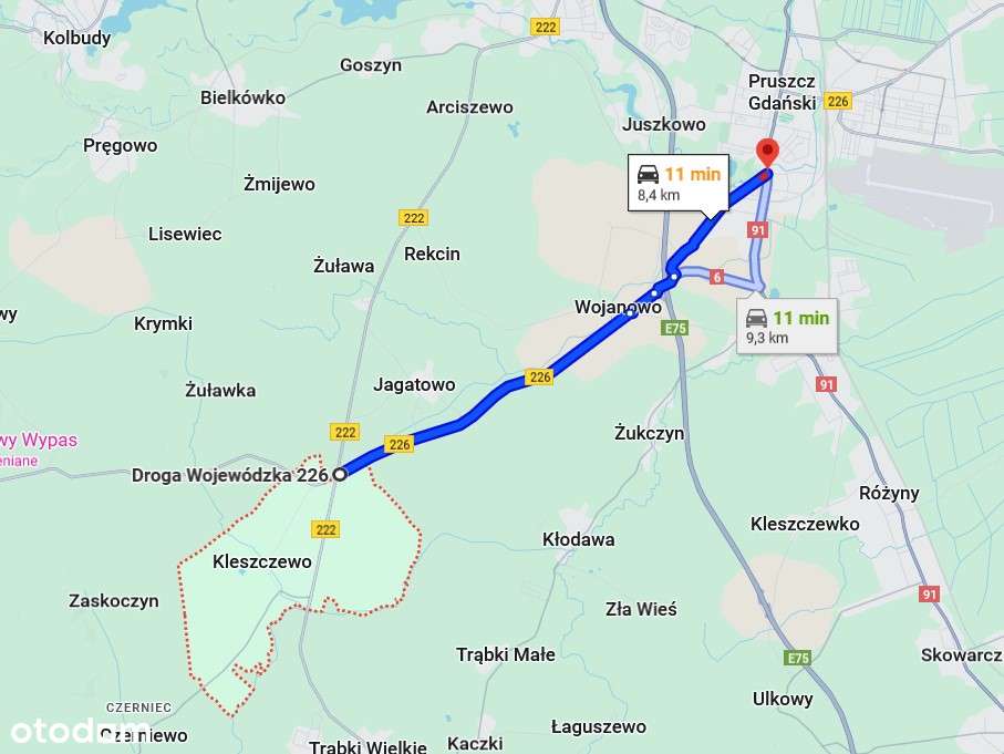 Działka pod dom w kameralnym miejscu blisko Gdańska-5