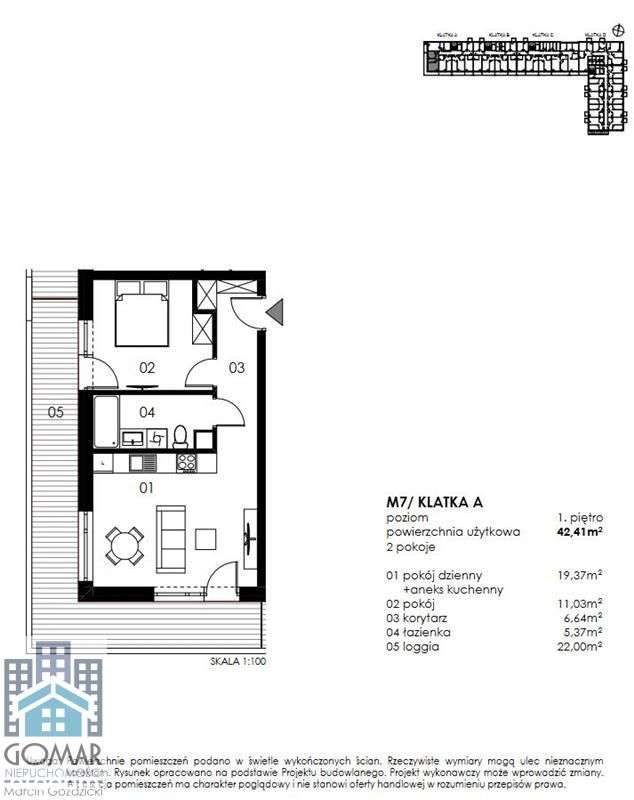 Nowe 2 pokojowe mieszkanie z dużą loggią- ul. Wene-5