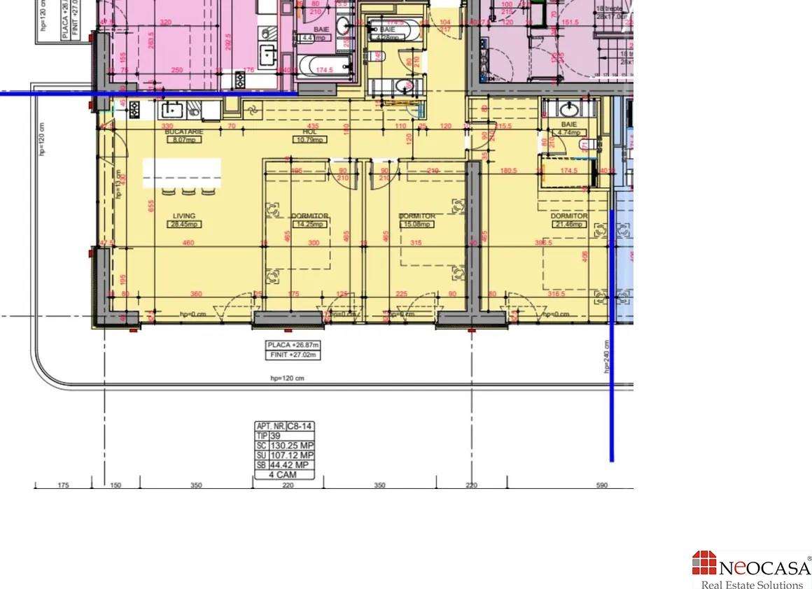 4 CAMERE ONE HIGH DISTRICT  LAKE VIEW - Imagine principală: 5/5