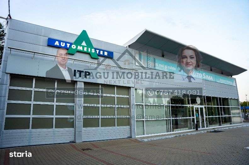 Structură metalică tip showroom/service – Tecuci – demontabilă-1