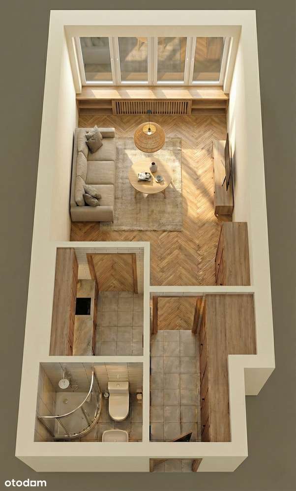 Okazja inwestycyjna. Kawalerka - Sady Żoliborskie - Cisza i spokój-11