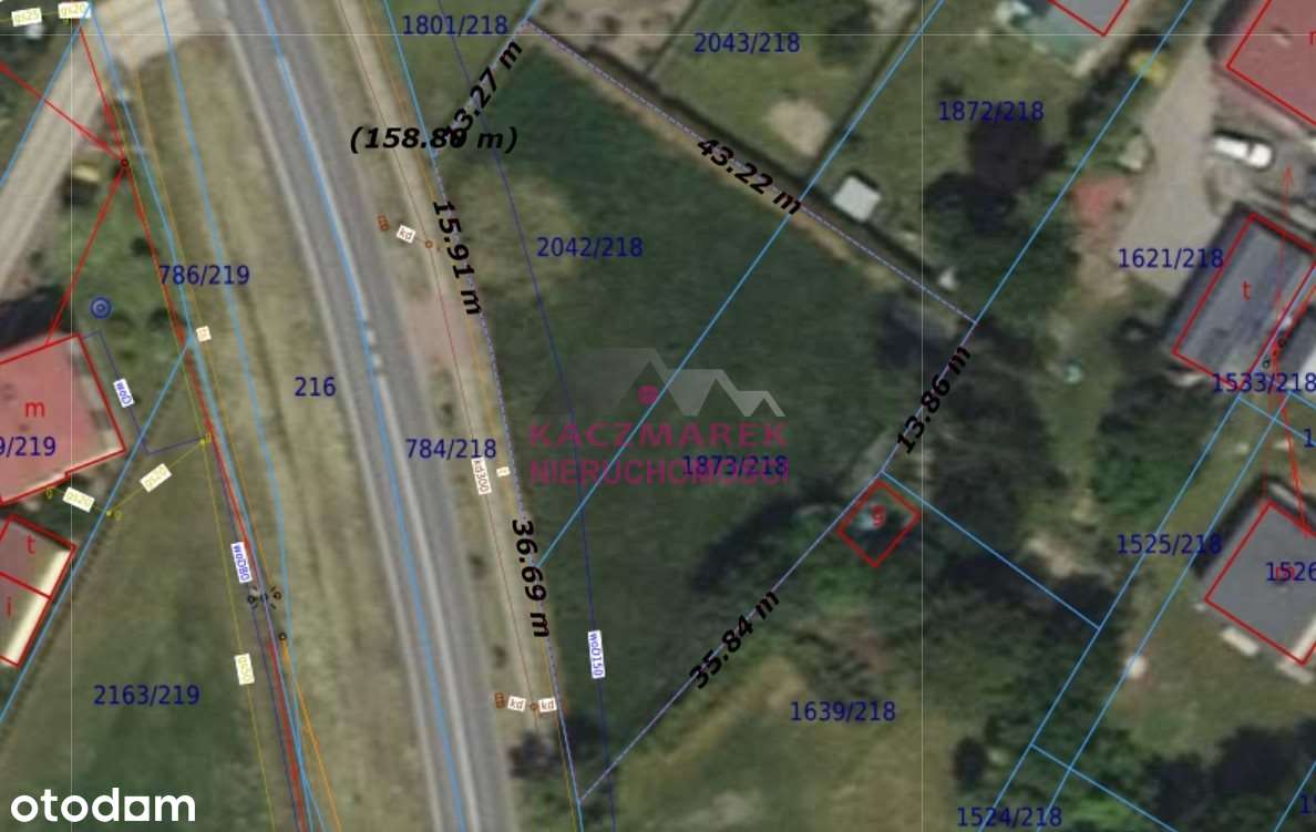 Działka 1327m2 w Kryrach z pozwoleniem na budowę - Pełny obrazek: 5/10