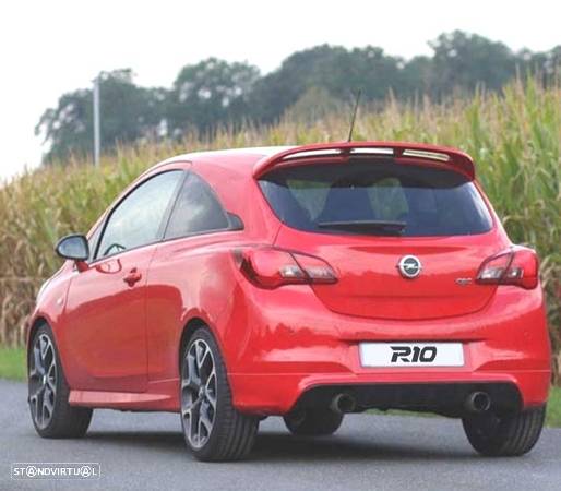 SPOILER TRASEIRO PARA OPEL CORSA E 15- LOOK OPC 3P - 3