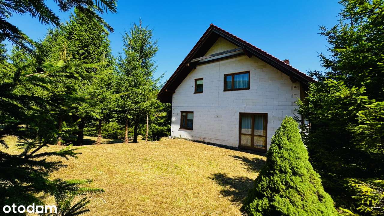 Dom z własnym pięknym mikro lasem na dużej działce 1772 m2 BRENNA-4