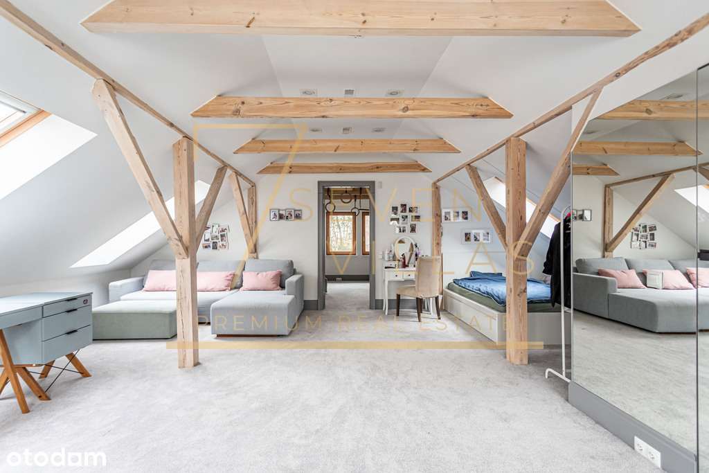 Natura i nowoczesność w willi pod Warszawą-9