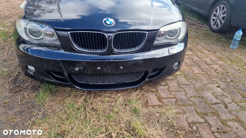 black sapphire metallic BMW e87 E81 zderzak przód xenon M-Pakiet - 2