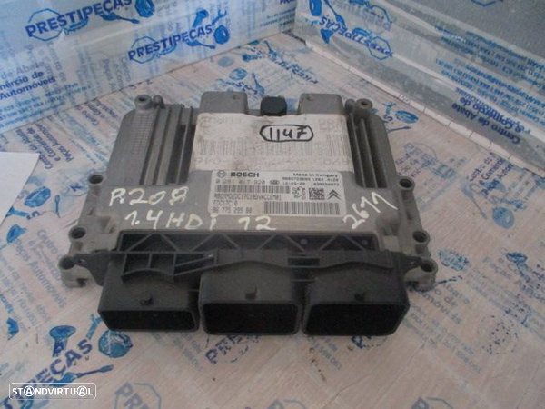 Centralina 9677529580 9678355880 PEUGEOT 208 2012 1.4HDI BOSCH - 2