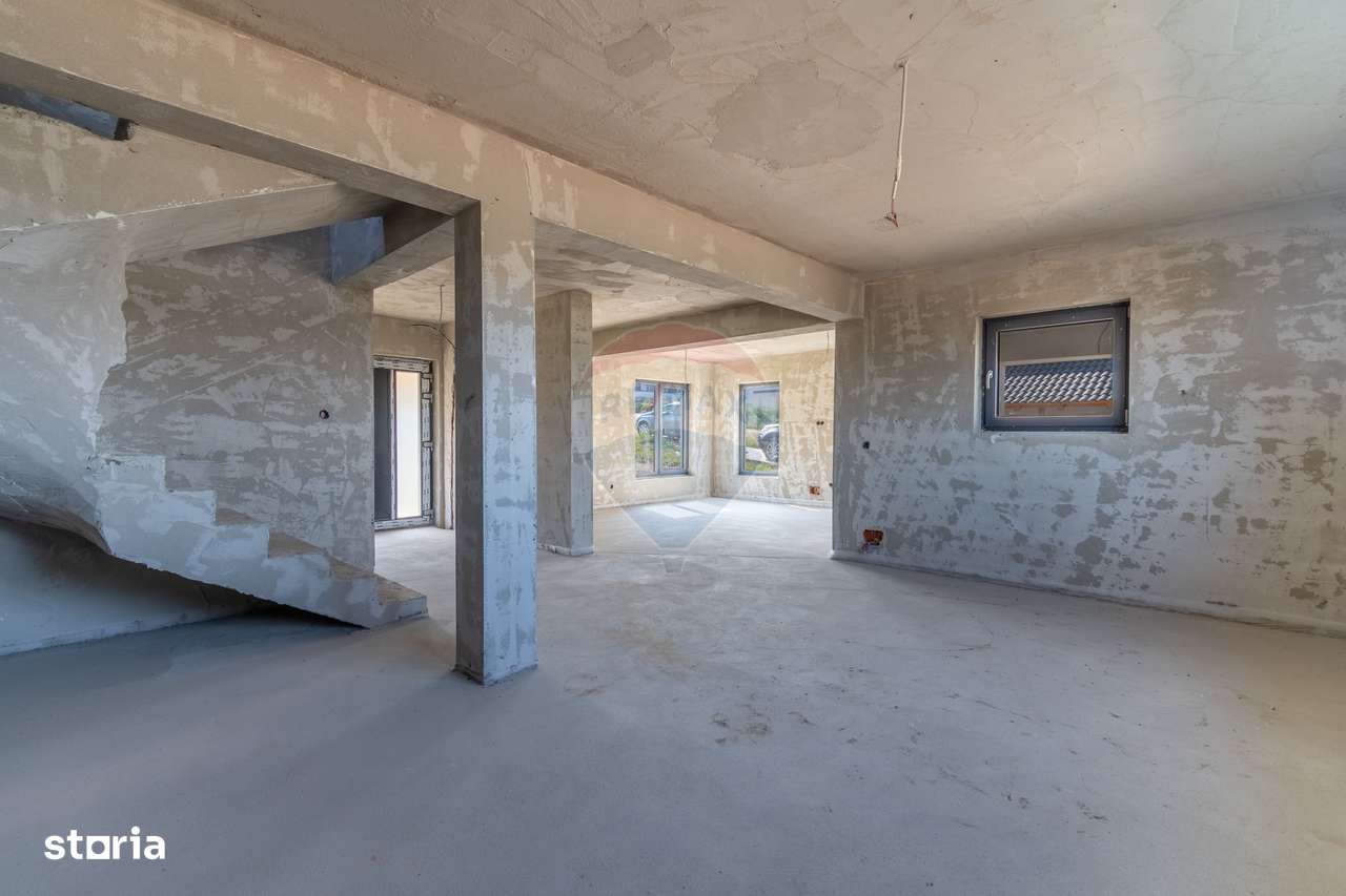 Casa cu 4 camere de vanzare, Jucu de Sus, Frasinului Nr.6 Semifinisat-5